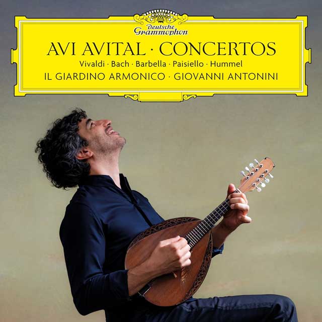 CONCERTOS/ AVI AVITAL [비발디, 바흐, 바르벨라 외: 만돌린 콘체르토 - 아비 아비탈]