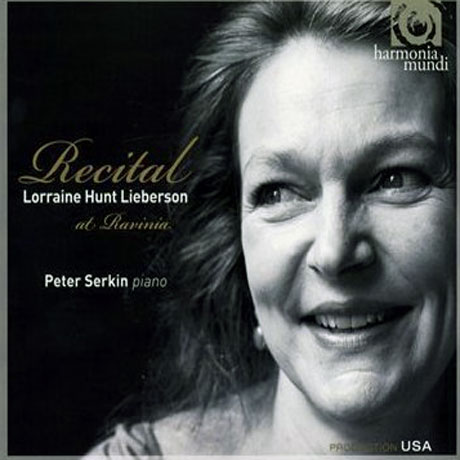 RECITAL AT RAVINIA/ LORRAINE HUNT LIEBERSON/ PETER SERKIN/ DREW MINTER