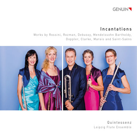INCANTATIONS/ QUINTESSENZ LEIPZIG FLUTE ENSEMBLE [퀸테센츠 앙상블: 주문 - 플루트 5중주 작품집]