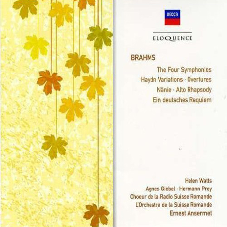 THE FOUR SYMPHONIES/ ERNEST ANSERMET