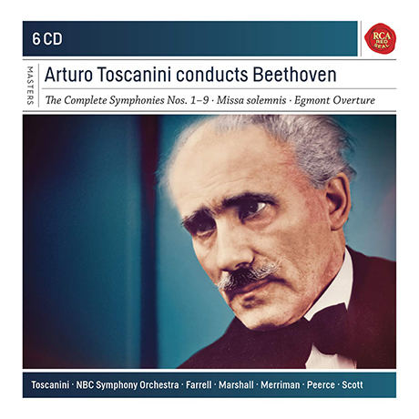 THE COMPLETE SYMPHONIES NOS.1-9, MISSA SOLEMNIS, EGMONT OVERTURE/ ARTURO TOSCANINI [SONY MASTERS] [베토벤: 교향곡 전곡, 미사, 서곡 - 아르투르 토스카니니]