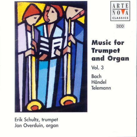MUSIC FOR TRUMPET AND ORGAN VOL.3/ ERIK SCHULTZ/ JAN OVERDUIN