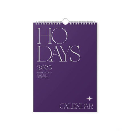 2023 SEASONS GREETINGS [HO DAYS] [벽걸이 캘린더]
