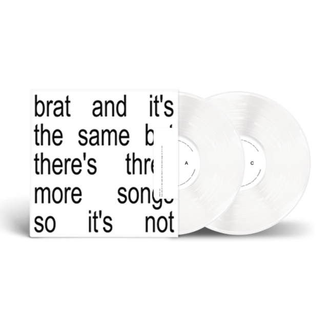 BRAT AND IT`S THE SAME BUT THERE`S THREE MORE SONGS SO IT`S NOT [LIMITED] [WHITE LP]