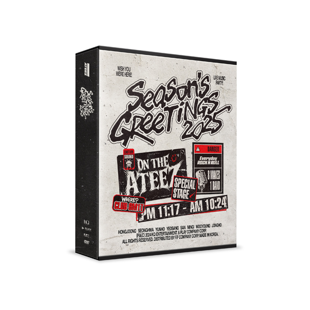 2025 SEASONS GREETINGS ATEEZ