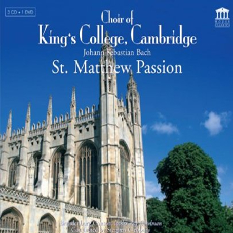 ST.MATTHEW PASSION/ STEPHEN CLEOBURY [3CD+DVD]