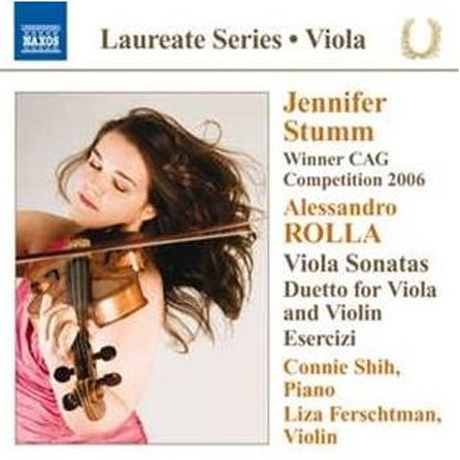 VIOLA SONATAS DUETTO FOR VIOLA AND VIOLIN ESERCIZI/ JENNIFER STUMM