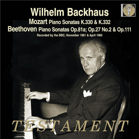 PIANO SONATAS/ WILHELM BACKHAUS