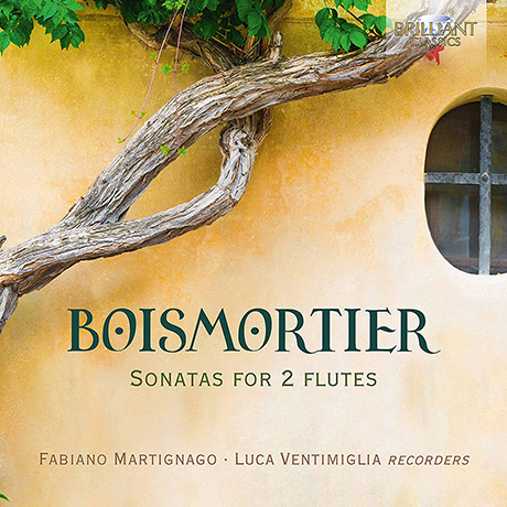 SONATAS FOR 2 FLUTES/ FABIANO MARTIGNAGO, LUCA VENTIMIGLIA [부아모르티에: 두 대의 플루트를 위한 소나타 - 마르티냐고, 벤티밀리아]