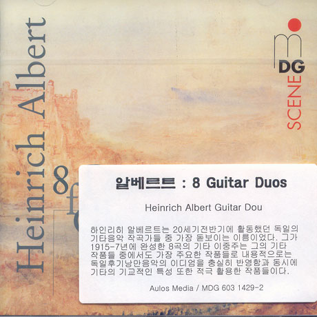 8 DUOS FOR GUITARS/ HEINRICH ALBERT DUO
