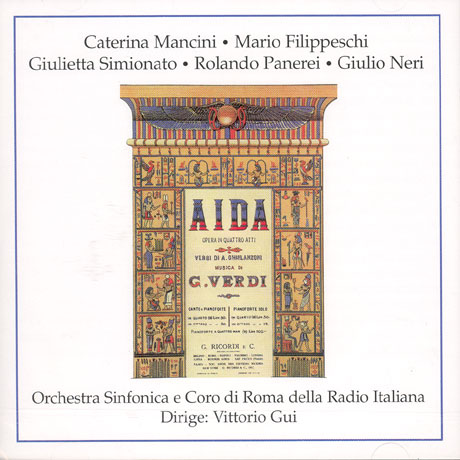 AIDA/ MANCINI, FILIPPESCHI, VITTORIO GUI