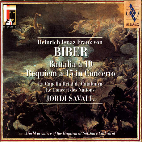 BATTALIA A 10 REQUIEM A 15 IN CONCERTO/ LE CONCERT DES NATIONS, JORDI SAVALL [비버: 바탈리아, 레퀴엠 - 르 콩세르 데 나시옹, 조르디 사발]