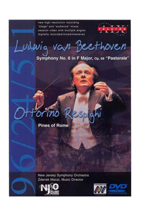 SYMPHONY NO.6 & PINES OF ROME/ ZDENEK MACAL [베토벤 : 교향곡 6번 <전원> & 레스피기: 로마의 소나무]