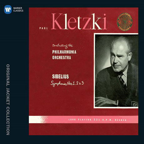 SYMPHONIES NOS.1, 2 & 3/ PAUL KLETZKI [워너 오리지널 자켓 컬렉션] [파울 클레츠키: 시벨리우스 교향곡 1-3번]