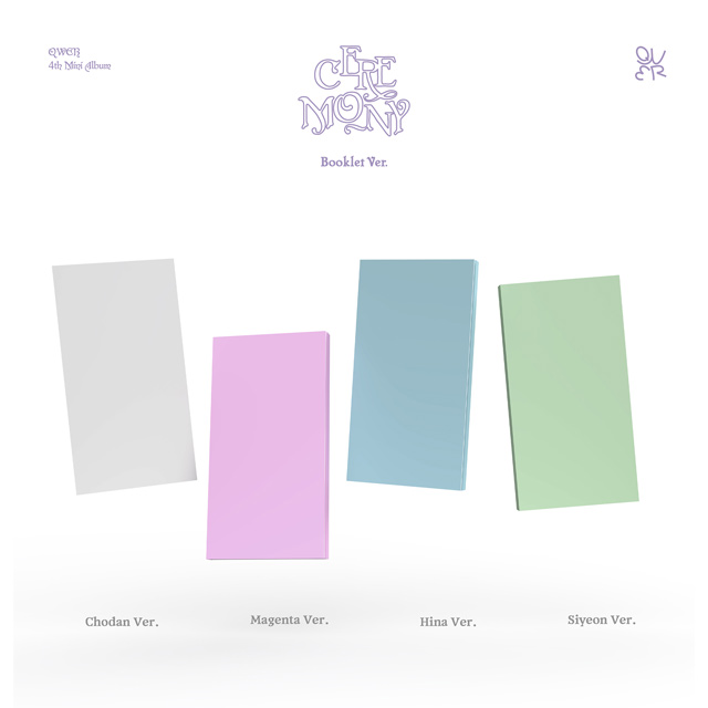 CEREMONY [미니 4집] [BOOKLET VER] [4종 세트]