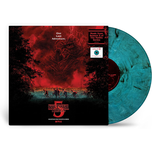 STRANGER THINGS: THE NETFLIX SERIES SEASON 5 [기묘한 이야기 시즌 5] [SEA BLUE SMOKE LP]