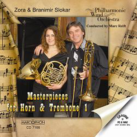 MASTERPIECES FOR HORN AND TROMBONE 1/ ZORA & BRANIMIR SLOKAR, MARC REIFT