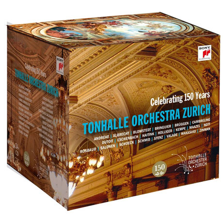 CELEBRATING 150 YEARS TONHALLE ORCHESTRA ZURICH [취리히 톤할레 오케스트라 150주년 기념 에디션]