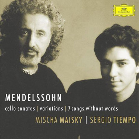 SONATAS, VARIATIONS 7 SONGS WITHOUT WORD/ MISCHA MAISKY, SERGIO TIEMPO [멘델스존: 소나타 - 마이스키, 티엠포]