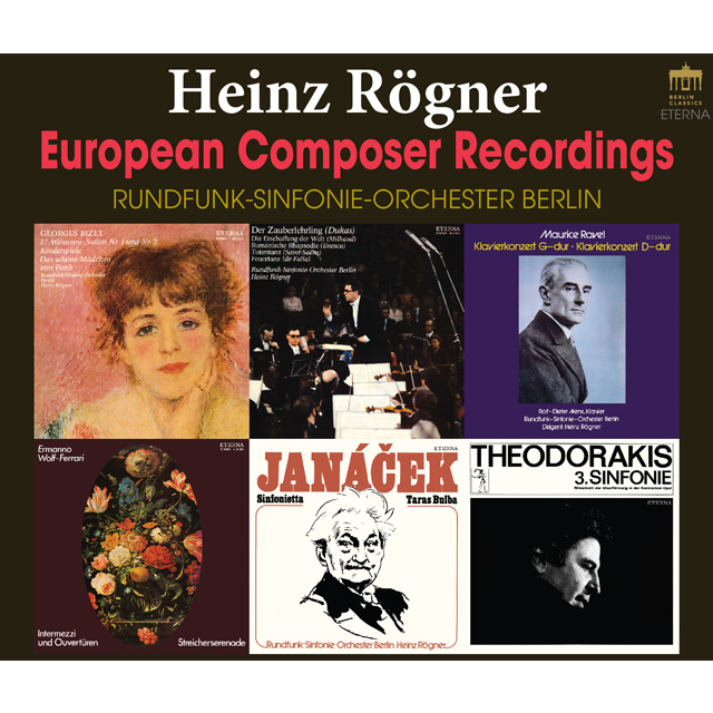 EUROPEAN COMPOSER RECORDINGS/ HEINZ ROGNER [비제, 볼프-페라리, 야나체크, 라벨: 비 독일권 유럽 작곡가 모음집]