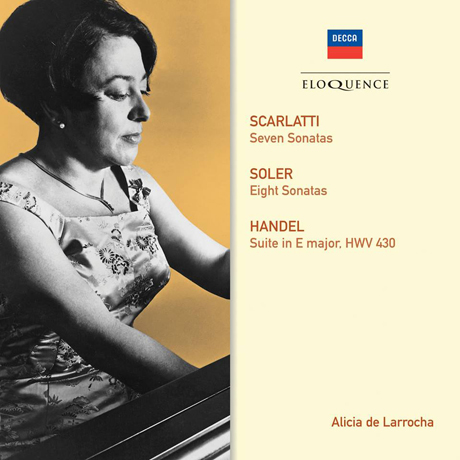 SCARLATTI, HANDEL, SOLER: PIANO WORKS [알리시아 데 라로차: 스카를라티, 헨델, 솔러 피아노소나타]