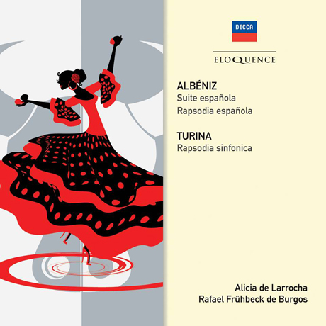 ALBENIZ: SUITE ESPANOLA & TURINA: RAPSODIA SINFONICA/ RAFAEL FRUHBECK DE BURGOS [알리시아 데 라로차: 알베니즈 & 투리나]