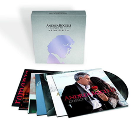THE COMPLETE POP ALBUMS REMASTERED [BACK TO BLACK] [안드레아 보첼리: 팝 앨범 전집] [한정반] [180G LP]