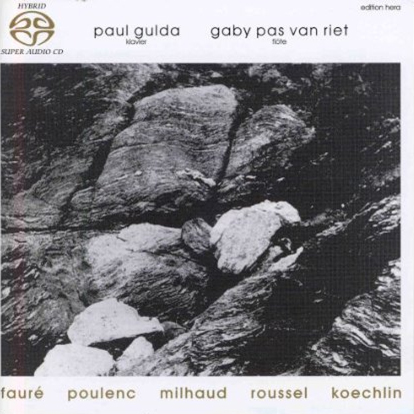 KAMMERMUSIK FUR FLOTE UND KLAVIER/ PAUL GULDA, GABY PAS VAN RIET [SACD HYBRID]
