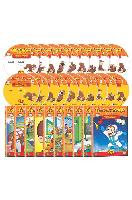 큐리어스 조지 2집 20종세트 [10DVD+10CD] [CURIOUS GEORGE]