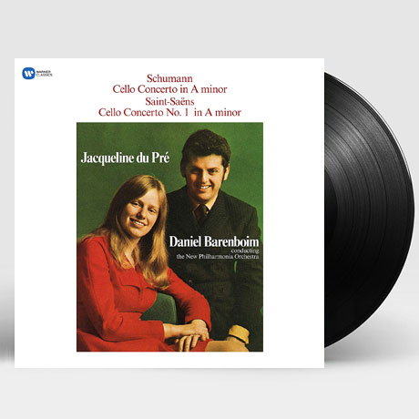 CELLO CONCERTOS/ JACQUELINE DU PRE, DANIEL BARENBOIM [슈만 & 생상스: 첼로 협주곡 - 뒤 프레 & 바렌보임] [180G LP]