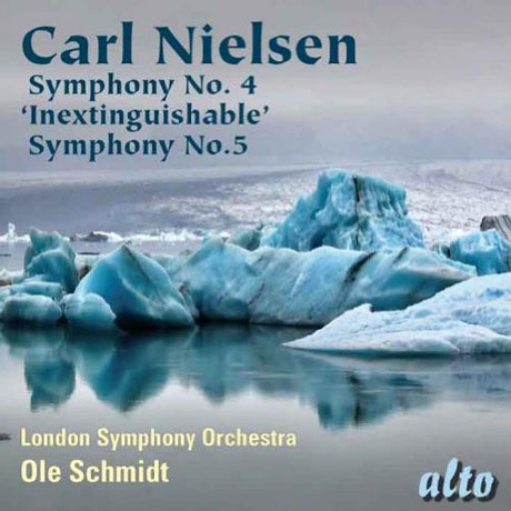 SYMPHONY NO.4 INEXTINGUSHABLE & 5/ OLE SCHMIDT [닐센: 교향곡 4 불멸 & 5번]