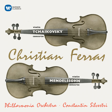 VIOLIN CONCERTOS/ CHRISTIAN FERRAS, EUGENE ORMANDY [ORIGINAL JACKET] [차이코프스키 & 멘델스존: 바이올린 협주곡 - 페라스, 실베스트리]