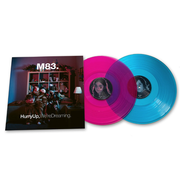 HURRY UP. WE'RE DREAMING [TRANSPARENT PINK & BLUE LP]