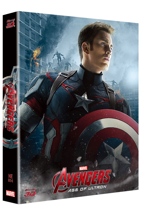 어벤져스: 에이지 오브 울트론 [풀슬립 B 스틸북 한정판] [THE AVENGERS: AGE OF ULTRON]