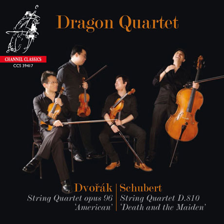 STRING QUARTETS/ DRAGON QUARTET [슈베르트: 현악사중주 <죽음과 소녀> & 드보르작: 아메리칸 사중주 - 드래곤 사중주단]