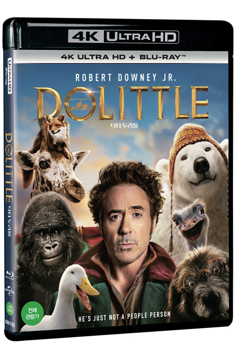 닥터 두리틀 4K UHD+BD [DOLITTLE]