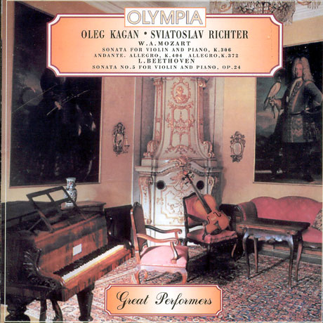 SONATA FOR VIOLIN AND PIANO K.306/ OP.24/ OLEG KAGAN/ SVIATOSLAV RICHTER