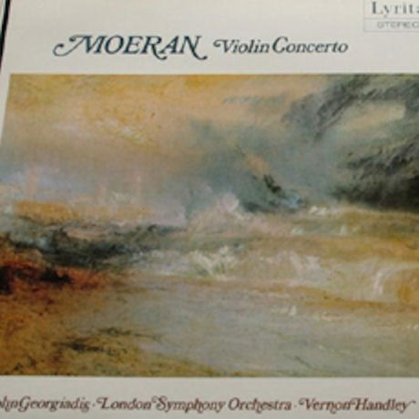 CONCERTO FOR VIOLIN AND ORCHESTRA/ JOHN GEORGIADIS, VERNON HANDLEY [LP]