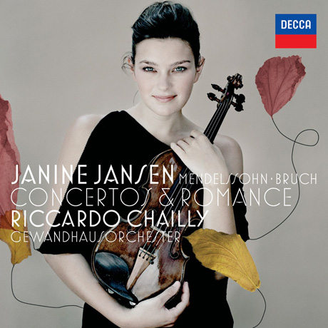 VIOLIN CONCERTO & ROMANCE/ JANINE JANSEN, RICCARDO CHAILLY [멘델스존: 바이올린 협주곡 & 브루흐: 로망스 - 야니네 얀센]