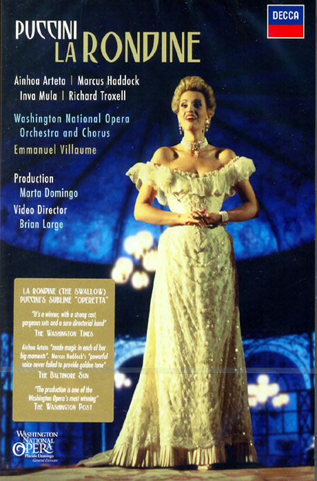 LA RONDINE/ EMMANUEL VILLAUME [푸치니: 라론디네]