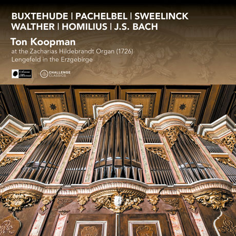 AT THE ZACHARIAS HILDEBRANDT ORGAN WORKS [톤 쿠프만: 파헬벨, 바흐, 스벨링크, 북스데후데 오르간 작품집]