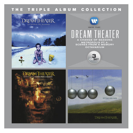 THE TRIPLE ALBUM COLLECTION [A CHANGE OF SEASONS+METROPOLIS PT.2+OCTAVARIUM]