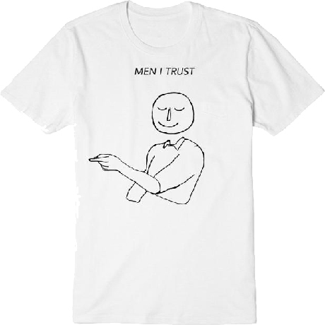 MEN I TURST 티셔츠 [화이트_L]