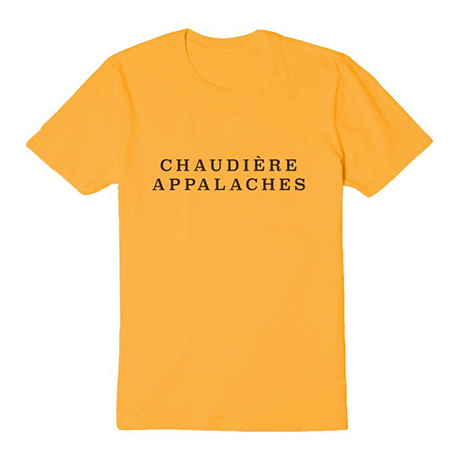 CHAUDIERE APPALACHES [쇼디에르 아팔라치 티셔츠] [옐로우_L]