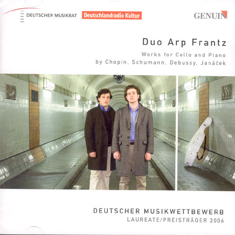 WORKS FOR CELLO AND PIANO/ CHOPIN, SCHUMANN, DEBUSSY, JANACEK