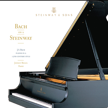 BACH ON A STEINWAY/ JEFFREY BIEGEL