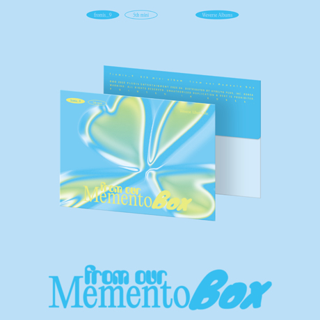 FROM OUR MEMENTO BOX [미니 5집] [WEVERSE ALBUMS VER] [9종 세트]