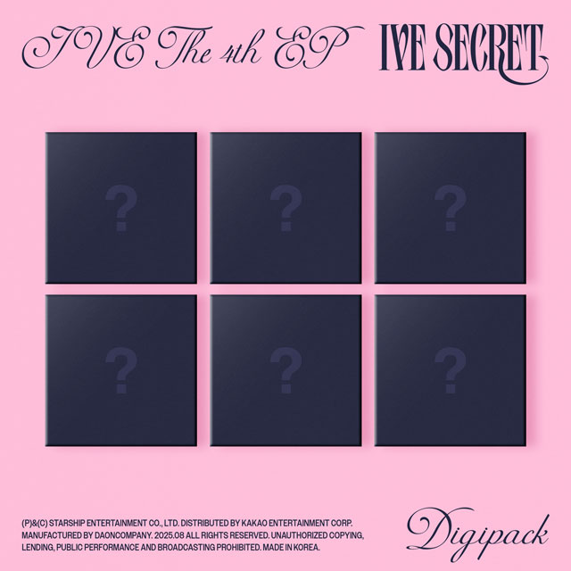 IVE SECRET [미니 4집] [DIGIPACK VER]