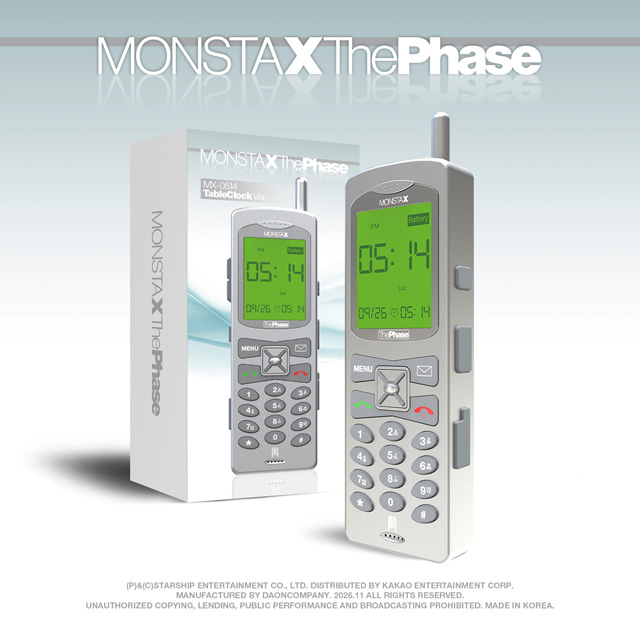 THE PHASE [EP] [MX-0514 TABLE CLOCK VER] [한정반]