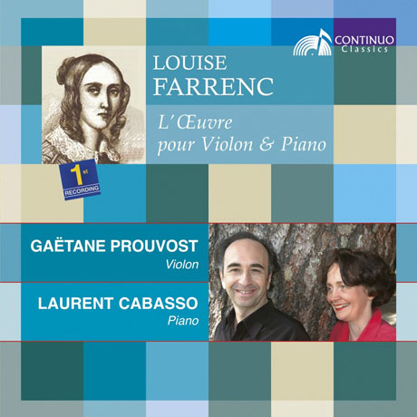 L`OEUVRE POUR VIOLON & PIANO/ LAURENT CABASSO, GAETANE PROUVOST [파렝: 바이올린 소나타 1, 2번, 스위스 노래에 의한 협주적 변주곡]